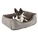 KERBL Snugly bed Samuel silver/darkgrey,50x40x15cm