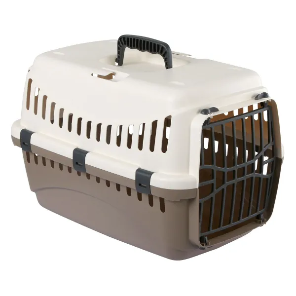 KERBL Κλουβί Μεταφοράς Expedion 48 x 32 x 32 cm  κρέμ / γκρι