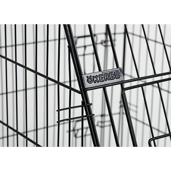 KERBL Μεταλλικό Κλουβί Σκύλου 2 Πόρτες 76 x 54 x 64 cm