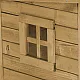 kerbl Σπίτι Γάτας / Μικρόσωμο Σκυλάκι Rustica 57 x 45 x Υ43cm