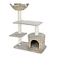 KERBL Cat tree banana leaf, beige, 70x35x100cm, in brown box