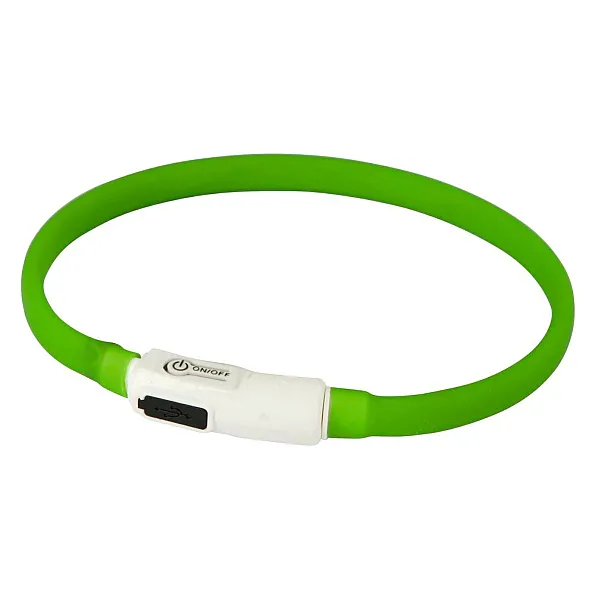 Κολάρο Γάτας / Μικρά Σκυλάκια Led dark green
