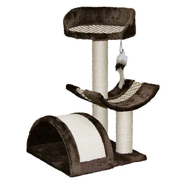 KERBL Γατόδεντρο SAFARI 38x38xΥ60cm Σκούρο Καφέ