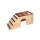 kerbl Ξύλινη Καμπίνα Τρωκτικών Με Ράμπα ΜxΠxΥ 48x22x20 εκ.