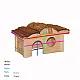 KERBL Ξύλινο Σπίτι Για Χαμστεράκι ΜxΠxΥ 20 x 14 x 12 εκ.