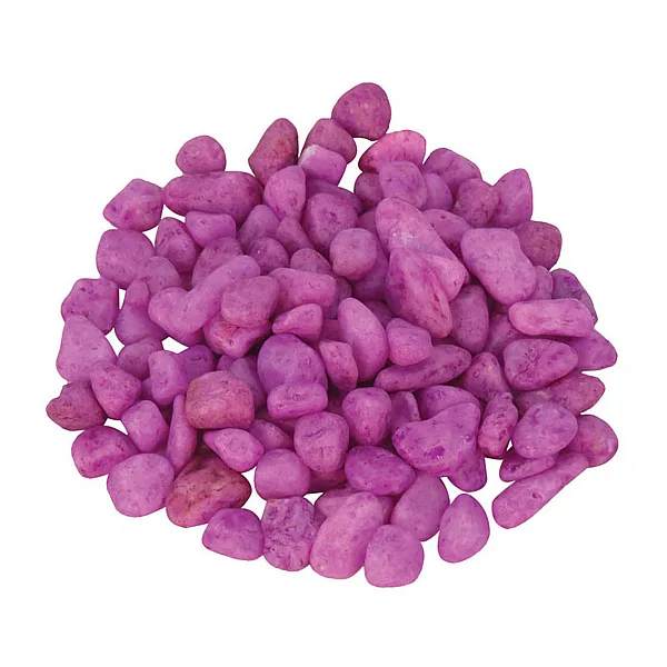 Χαλίκι Ενυδρείου Νέον  Μοβ διάμετρο 1.5cm, 0.5kg
