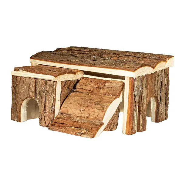 Ξύλινο Σπίτι Χάμστερ 19x19x7.5cm
